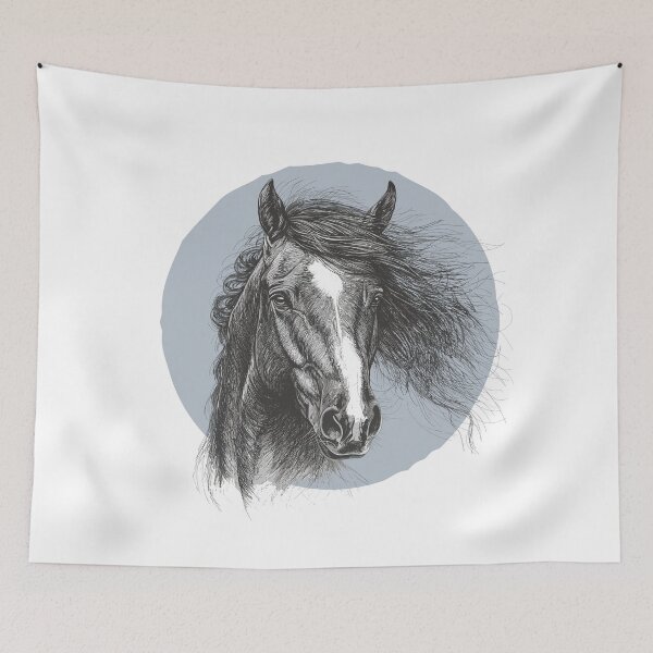 Item preview, Vintage Horse Emblem - Rustic Farmhouse Style designed and sold by ArthousePromos.