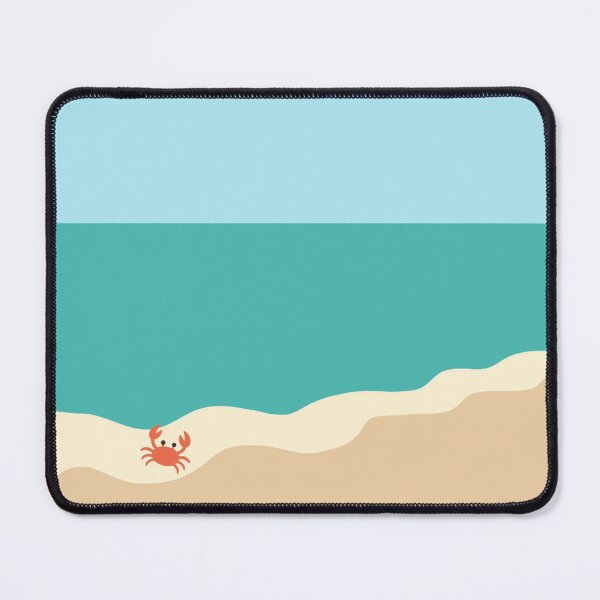 Item preview, Beach with a little crab designed and sold by Aloloco.