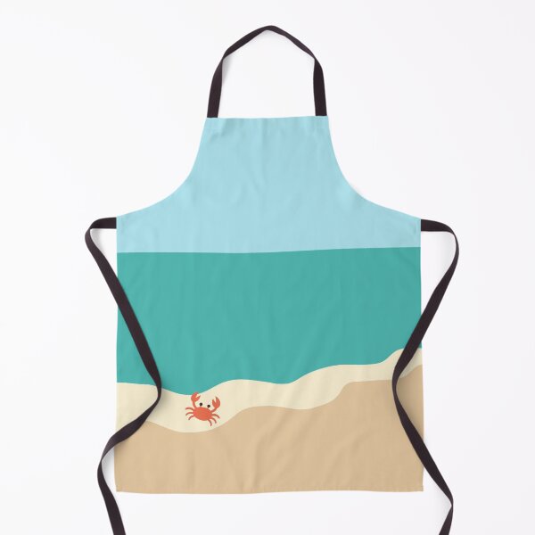Item preview, Beach with a little crab designed and sold by Aloloco.