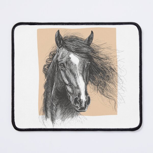 Item preview, Modern Horse Art - Abstract Equestrian Design designed and sold by ArthousePromos.