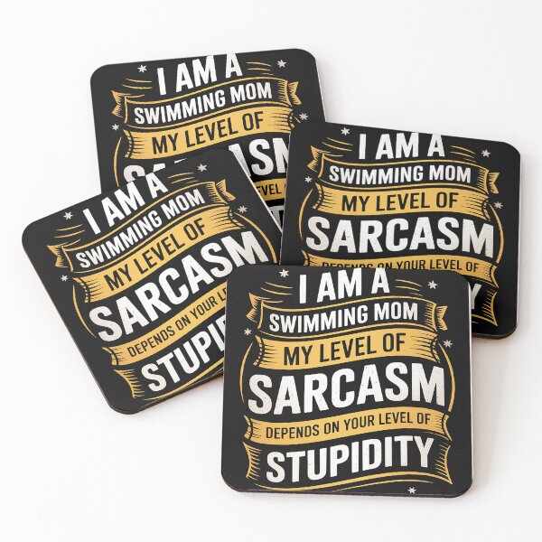 Item preview, Swimming Mom Idea Funny Sarcasm Joke Swimming Moms designed and sold by MyzoToyota.