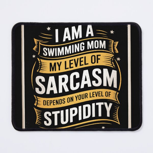 Item preview, Swimming Mom Idea Funny Sarcasm Joke Swimming Moms designed and sold by MyzoToyota.
