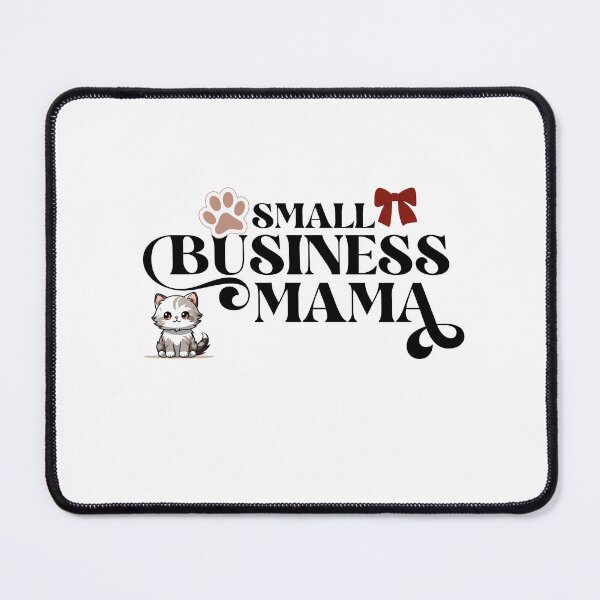 Item preview, Small Business Mama Cat Lover | Cute Mom Entrepreneur Cat Art designed and sold by Fouziaart08.