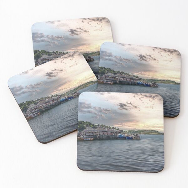Item preview, Sunset over Oban Fishing Boats designed and sold by RJW Images.