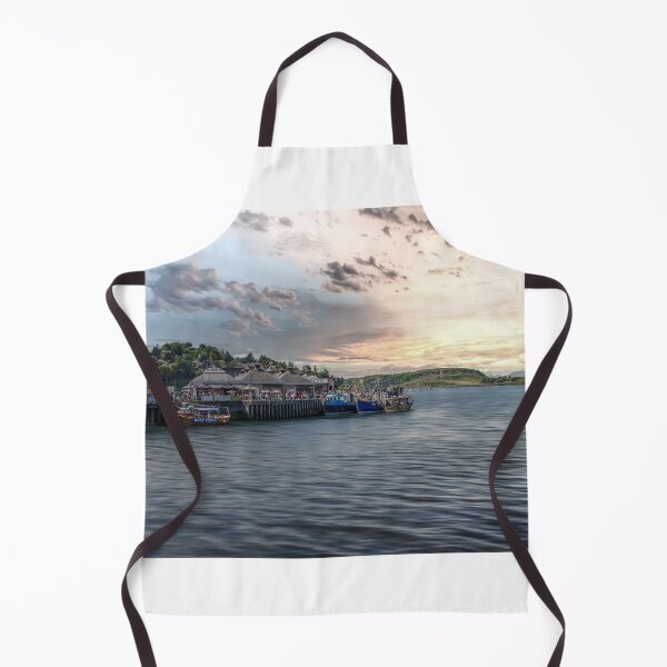 Item preview, Sunset over Oban Fishing Boats designed and sold by RJW Images.