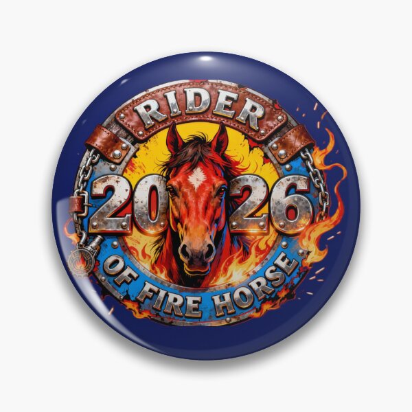 Item preview, Fire Horse Rider – 2026 Horseman Of Time designed and sold by Abeshinobi.