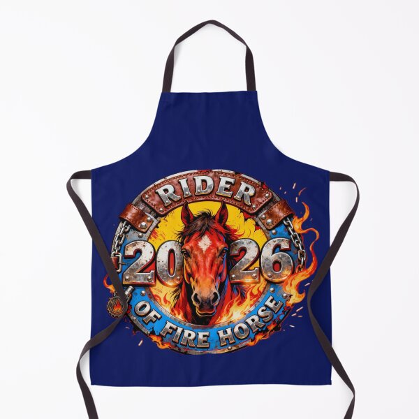 Item preview, Fire Horse Rider – 2026 Horseman Of Time designed and sold by Abeshinobi.