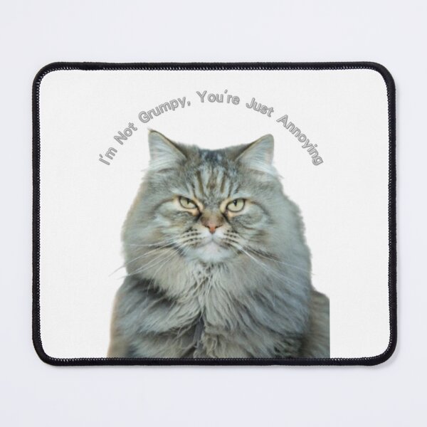 Item preview, I'm Not Grumpy, You're Just Annoying Funny Grumpy Cat T-shirt designed and sold by kksmileshop.