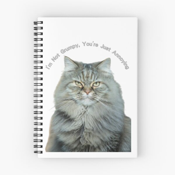 Item preview, I'm Not Grumpy, You're Just Annoying Funny Grumpy Cat T-shirt designed and sold by kksmileshop.