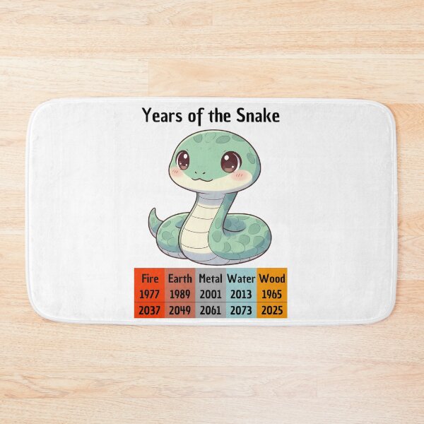 Item preview, Chinese Zodiac Snake Years | Boopable Animal Design designed and sold by Pets & Memes & Stuff.