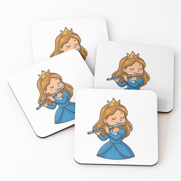 Item preview, Princess with a transverse flute designed and sold by Silviasax .