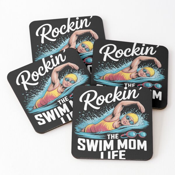 Item preview, Swimming Mom Rockin' The Swim Mom Life designed and sold by MyzoToyota.