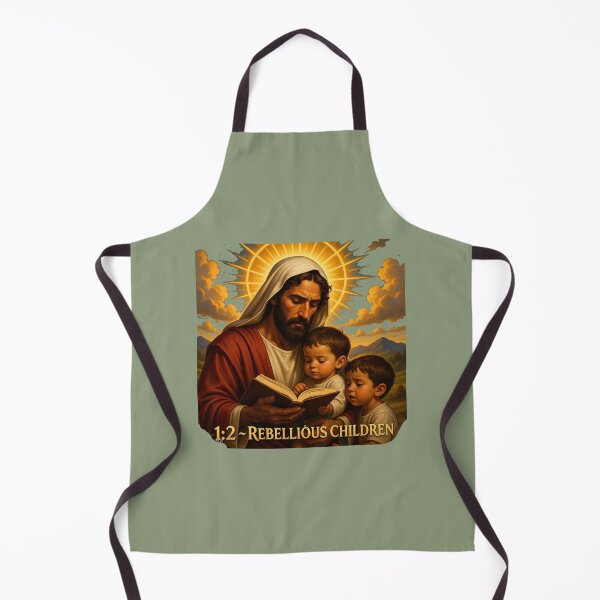 Item preview, Isaiah 1:2 – Rebellious Children | 3D Biblical Illustration of Divine Love, designed and sold by PaintMeWorld.