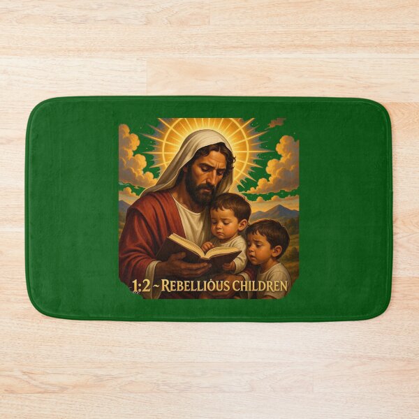 Item preview,   Isaiah 1:2 – Rebellious Children | 3D Biblical Illustration of Divine Love, designed and sold by PaintMeWorld.