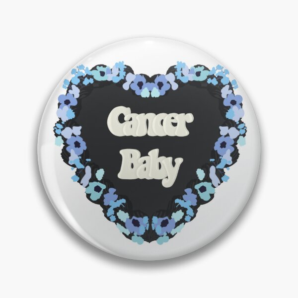 Item preview, Cancer Baby Star Sign Love Heart Birthday Cake designed and sold by FreeOrca.