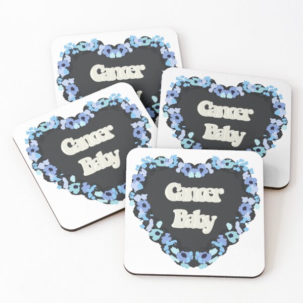 Item preview, Cancer Baby Star Sign Love Heart Birthday Cake designed and sold by FreeOrca.