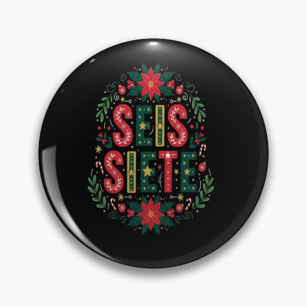 Item preview, Seis Siete 67 Meme Festive Spanish Holiday Design designed and sold by FreeArt2.