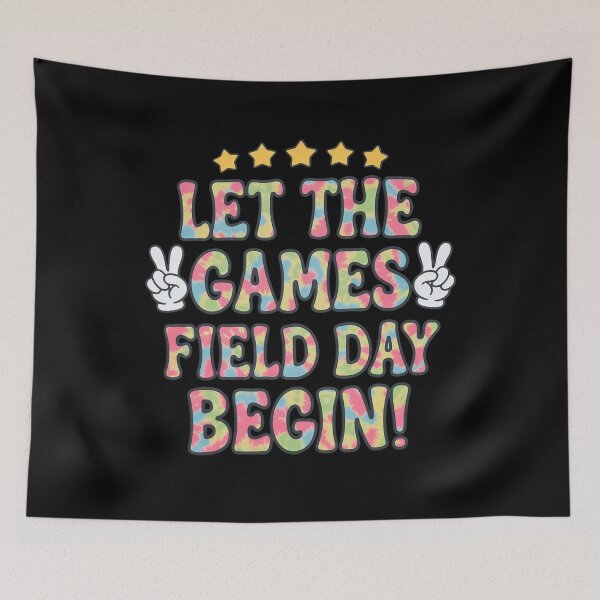 Item preview, Let The Games Field Day Begin Tie Dye Adults Teacher Kids designed and sold by NailMolisa.