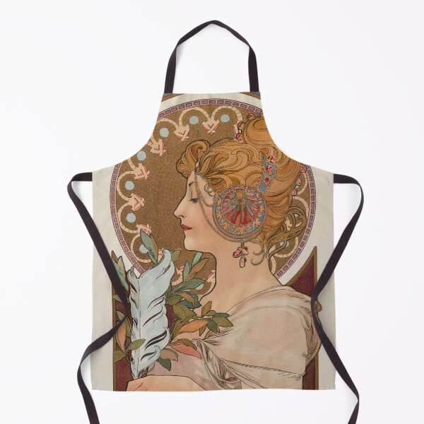Item preview, La Plume by Alphonse Mucha designed and sold by Matthew Kinnersly.