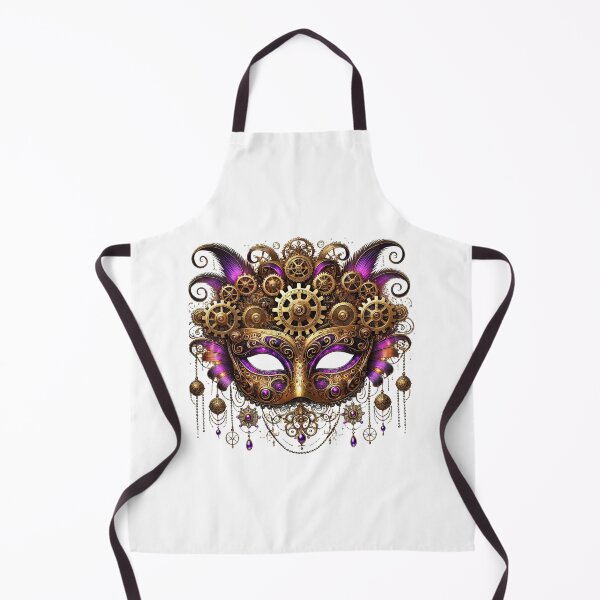Item preview, Steampunk Mardi Gras Mask designed and sold by Marcu Ioachim.