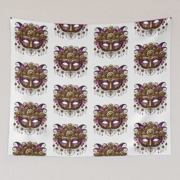 Item preview, Steampunk Mardi Gras Mask designed and sold by Marcu Ioachim.