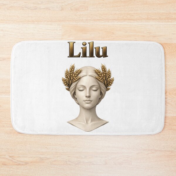 Item preview, Lilu Virgo Zodiac Name Goddess Maiden Design designed and sold by AlexLineArt.