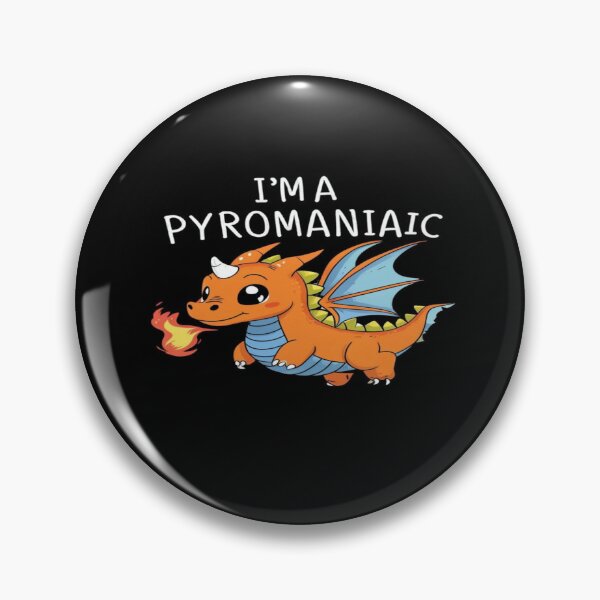 Item preview, Cute Orange Dragon with Blue Wings Holding Flame – Funny Pyromaniac Mythical Creature Design designed and sold by Bright Nest Studio.