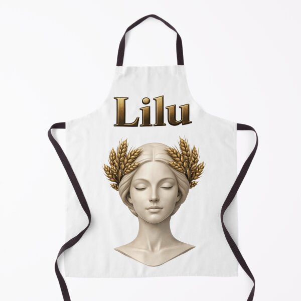 Item preview, Lilu Virgo Zodiac Name Goddess Maiden Design designed and sold by AlexLineArt.