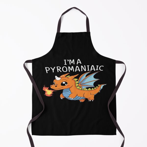 Item preview, Cute Orange Dragon with Blue Wings Holding Flame – Funny Pyromaniac Mythical Creature Design designed and sold by Bright Nest Studio.