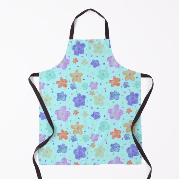 Item preview, Pastel doodle flower pattern | playful hand drawn floral repeat designed and sold by alanamaeart.