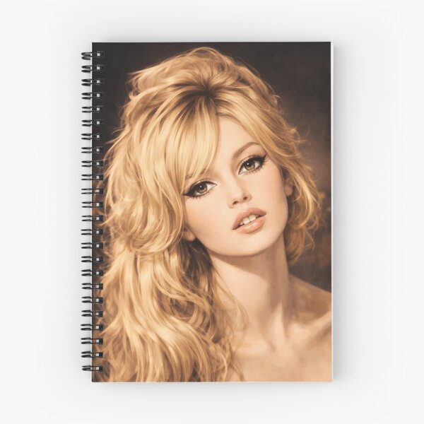 Item preview, Brigitte Bardot Anime Portrait – 1960s French Cinema Icon designed and sold by SirensInk.
