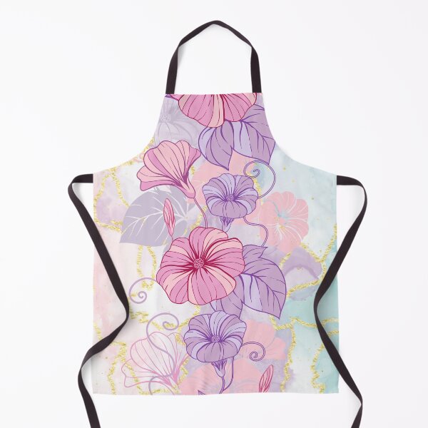 Item preview, Enchanting Pastel Floral - Watercolor & Gold Marble Art designed and sold by Best-Arch900.
