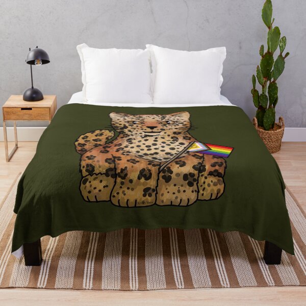 Item preview, Leopardo del orgullo del progreso designed and sold by Art by Veya.