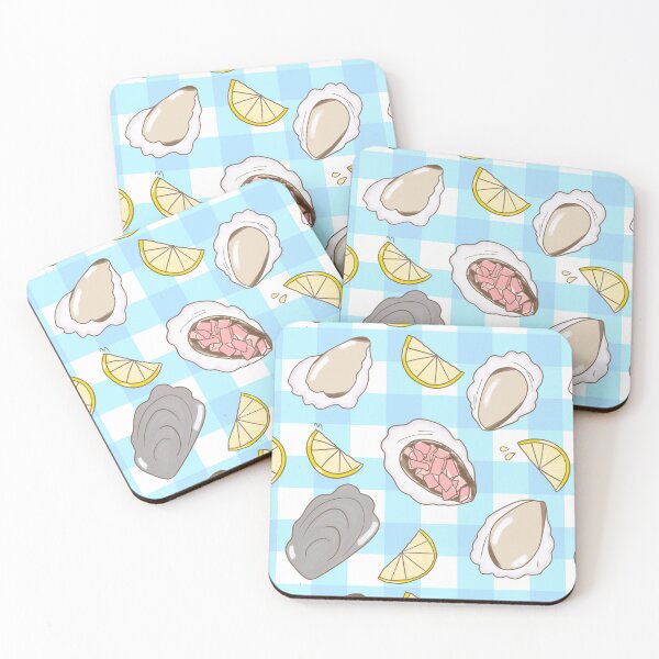 Item preview, Oysters with splash of lemon (Blue) designed and sold by HarunaMcDesigns.