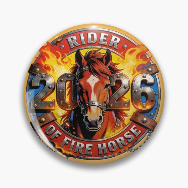 Item preview, Fire Horse Rider – 2026 Horseman Of Time designed and sold by Abeshinobi.