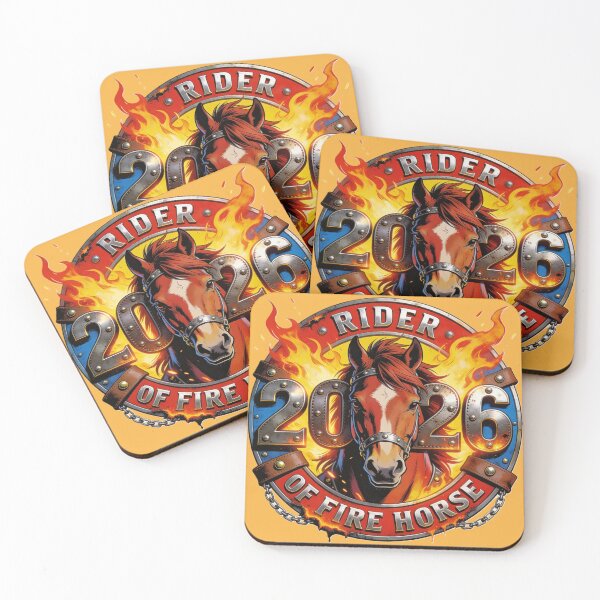 Item preview, Fire Horse Rider – 2026 Horseman Of Time designed and sold by Abeshinobi.