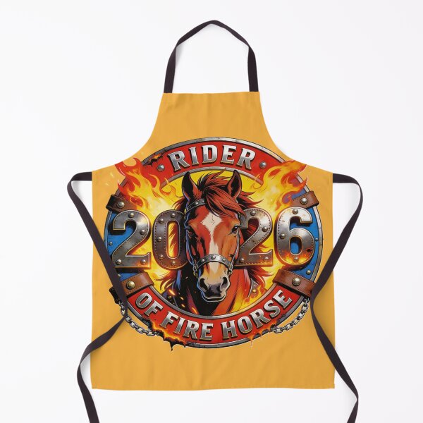 Item preview, Fire Horse Rider – 2026 Horseman Of Time designed and sold by Abeshinobi.