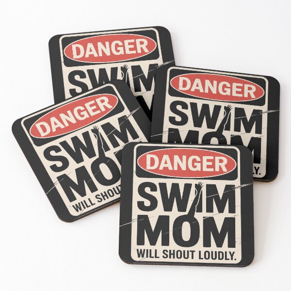 Item preview, Swimming Swimmer DANGER Swim Mom  designed and sold by MyzoToyota.