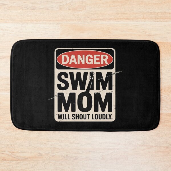 Item preview, Swimming Swimmer DANGER Swim Mom  designed and sold by MyzoToyota.