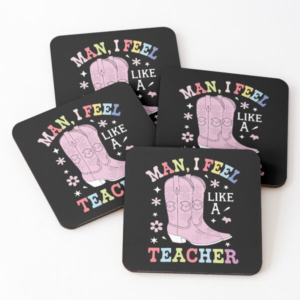 Item preview, Man I Feel Like a Teacher Women Men Western Teacher  designed and sold by NailMolisa.