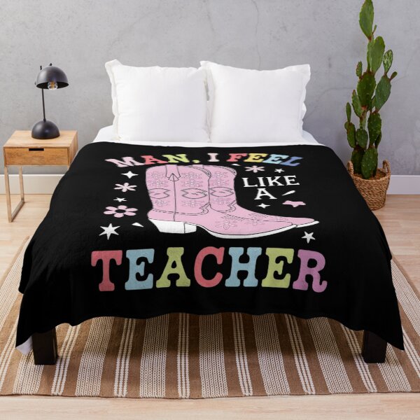 Item preview, Man I Feel Like a Teacher Women Men Western Teacher  designed and sold by NailMolisa.