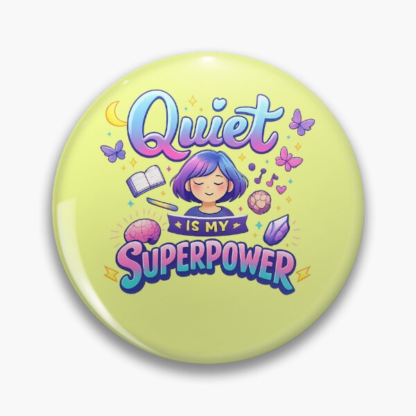 Item preview, Quiet Is My Superpower – Neurodivergent Affirmation Hoodie & T-Shirt Design designed and sold by Fashion Empire.