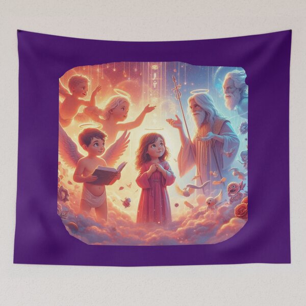 Item preview,  Isaiah 1:2 – Rebellious Children | 3D Biblical Illustration of Divine Love, designed and sold by PaintMeWorld.