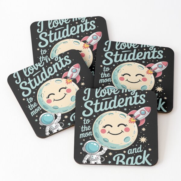 Item preview, I Love My Students to the Moon and Back STEM Teacher  designed and sold by InspiredFoul.