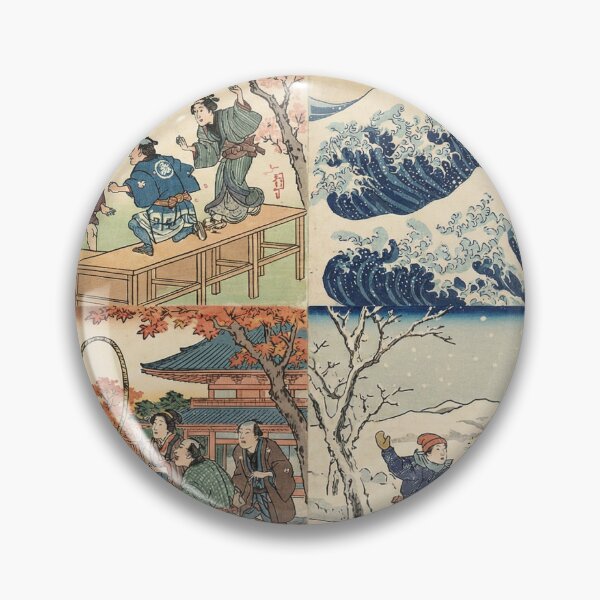 Item preview, Edo Four Seasons Sports Festival: A Toba-e Style Parody designed and sold by Dangomaru.