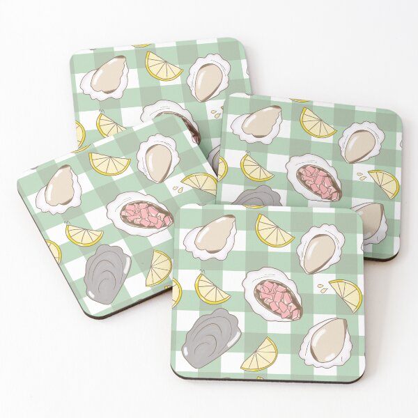 Item preview, Oysters with splash of lemon (Green) designed and sold by HarunaMcDesigns.