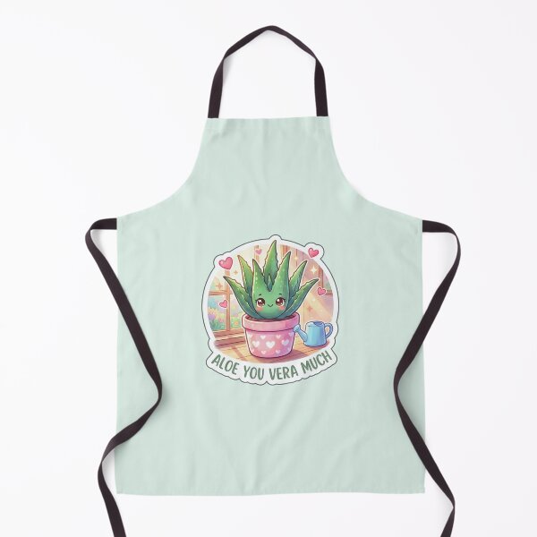Item preview, Valentine Aloe You Vera Much – Cute Aloe Plant Love Pun Sticker for Plant Lovers designed and sold by Nuist25.