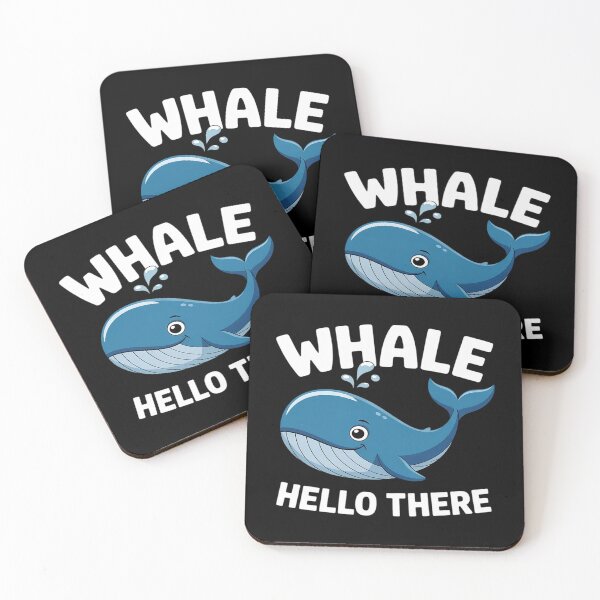 Item preview, Whale Hello There funny Whale designed and sold by KotexTemu.