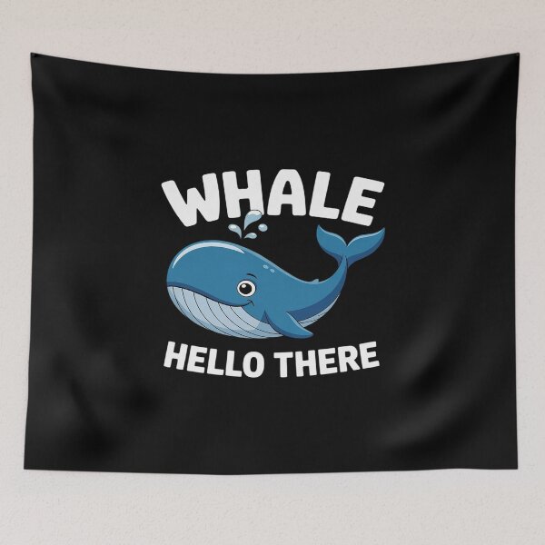 Item preview, Whale Hello There funny Whale designed and sold by KotexTemu.