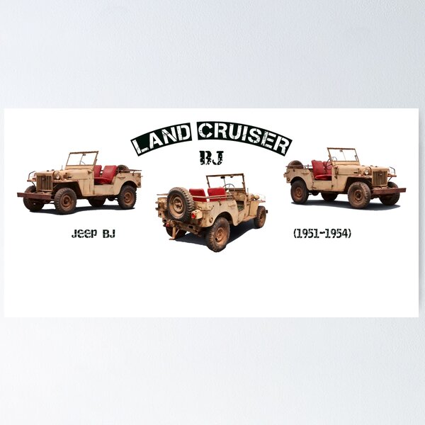 Item preview, Land Cruiser BJ (1951–1954) – Vintage 4x4 Off-Road Legend designed and sold by ClassicMotion.